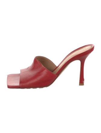 Bottega Veneta Leather Slides