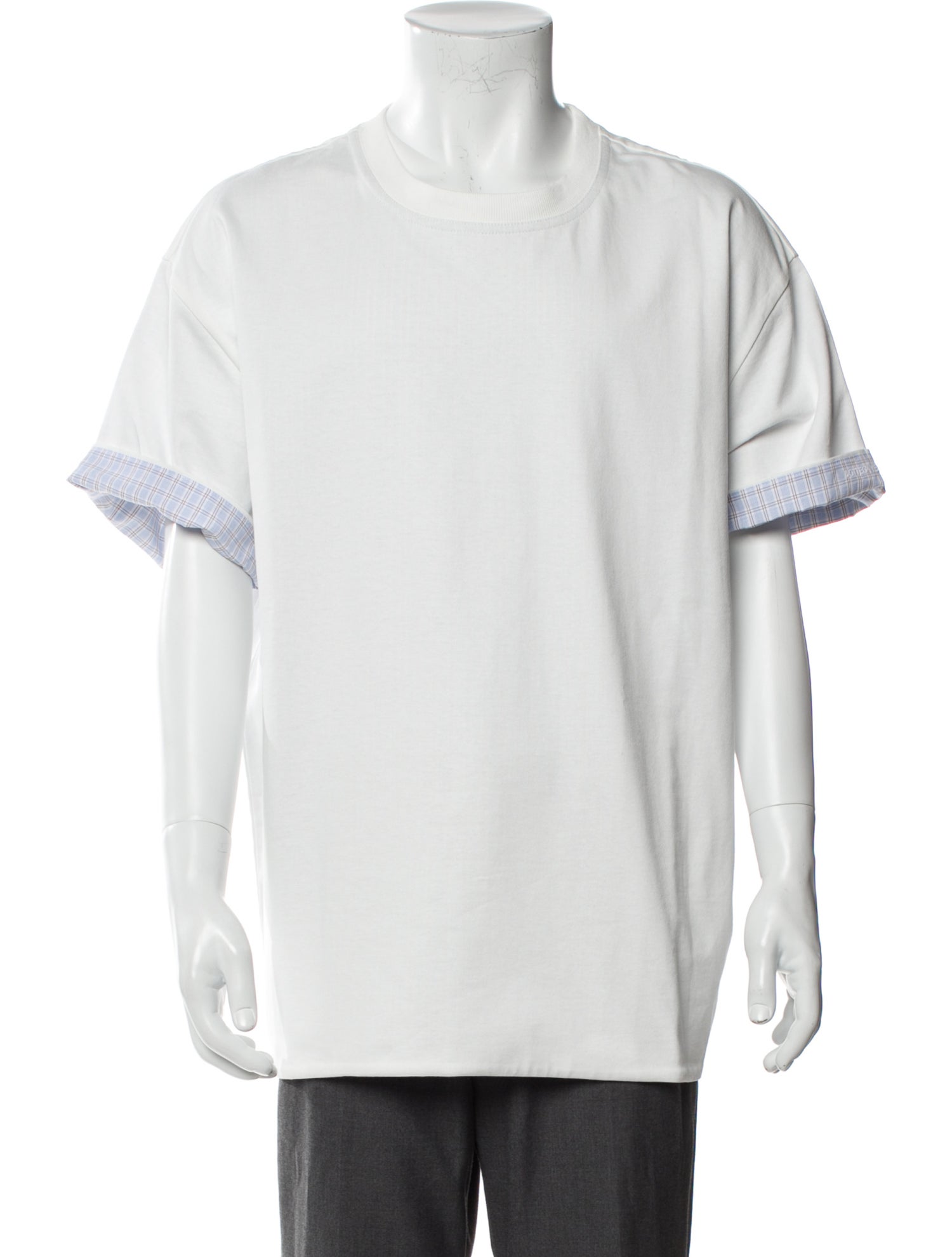 Bottega Veneta Plaid Print Short Sleeve Shirt w/ Tags