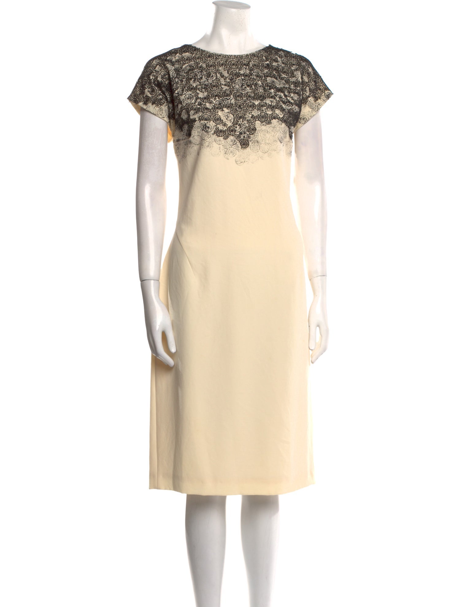 Bottega Veneta Wool Midi Length Dress