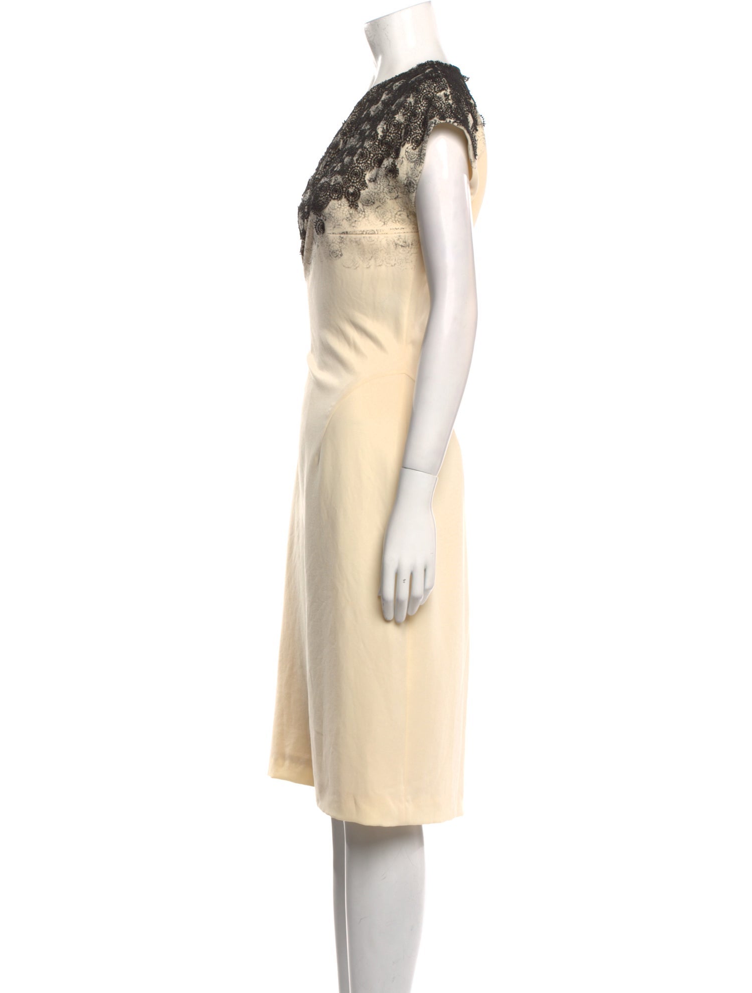 Bottega Veneta Wool Midi Length Dress