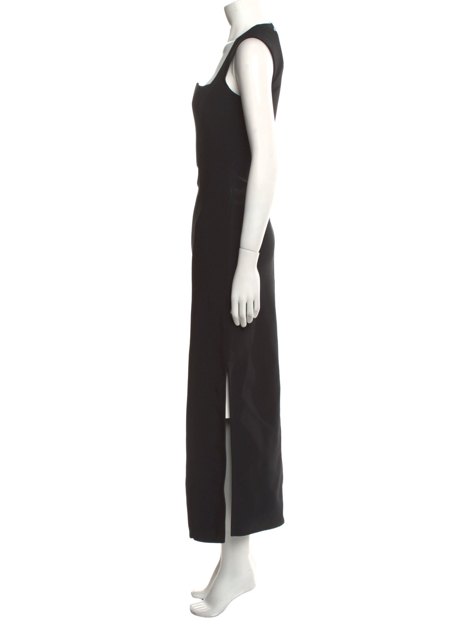 Bottega Veneta Square Neckline Long Dress