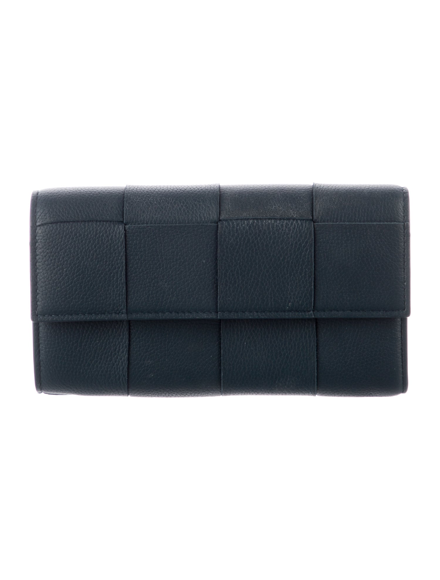 Bottega Veneta Intrecciato Weave Leather Wallet