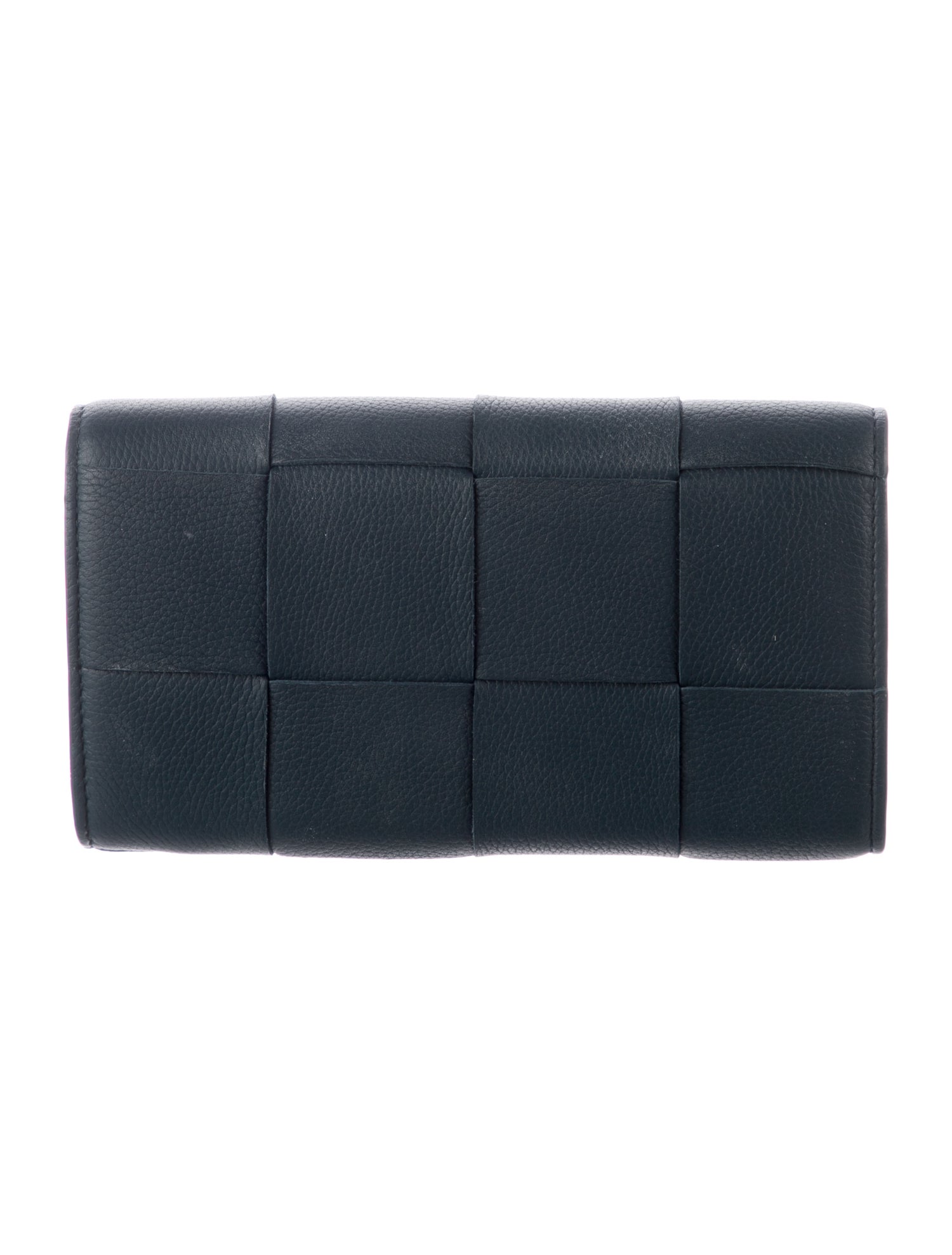 Bottega Veneta Intrecciato Weave Leather Wallet