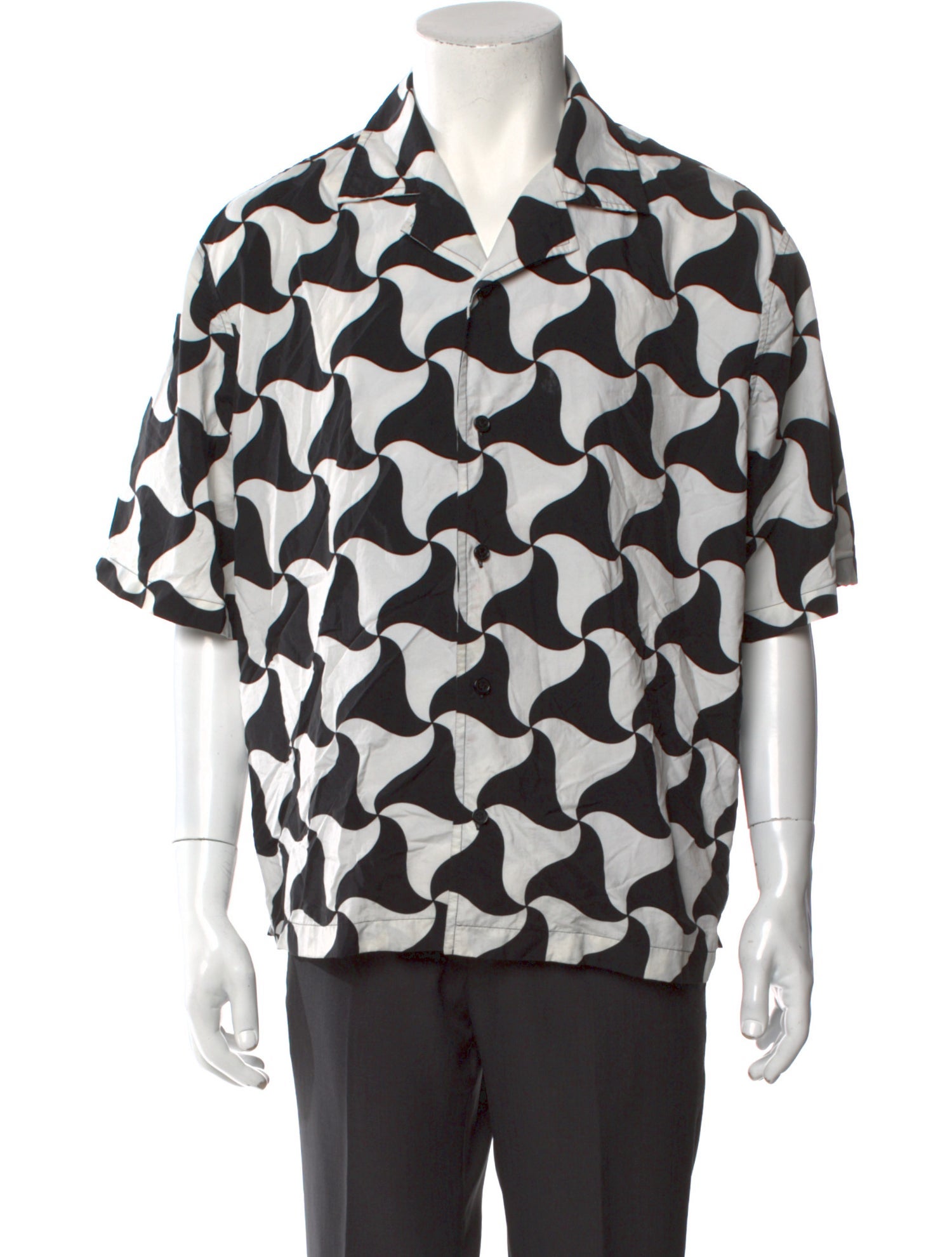 Bottega Veneta Printed Short Sleeve Shirt