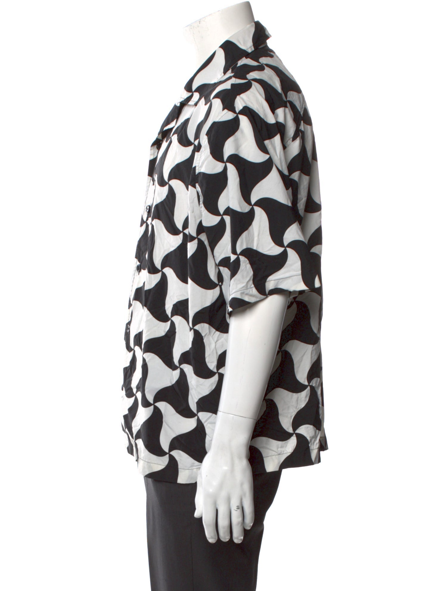 Bottega Veneta Printed Short Sleeve Shirt