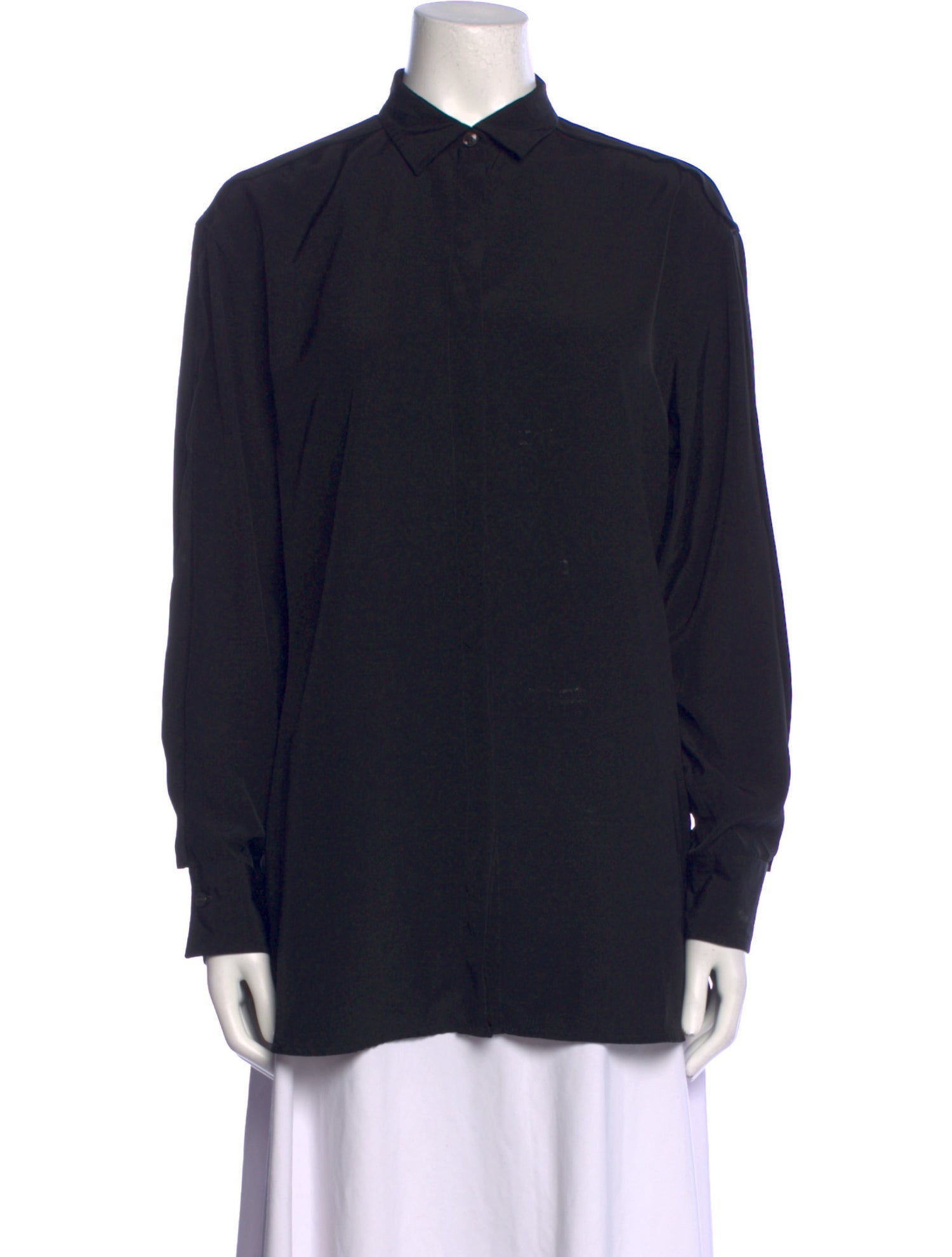 Bottega Veneta Long Sleeve Button-Up Top
