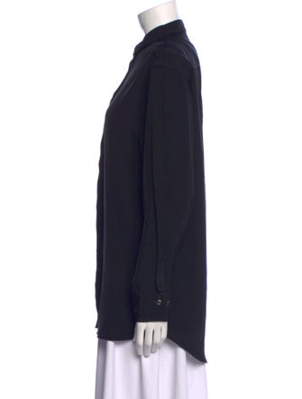 Bottega Veneta Long Sleeve Button-Up Top