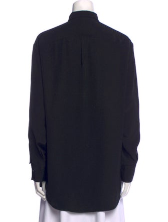 Bottega Veneta Long Sleeve Button-Up Top