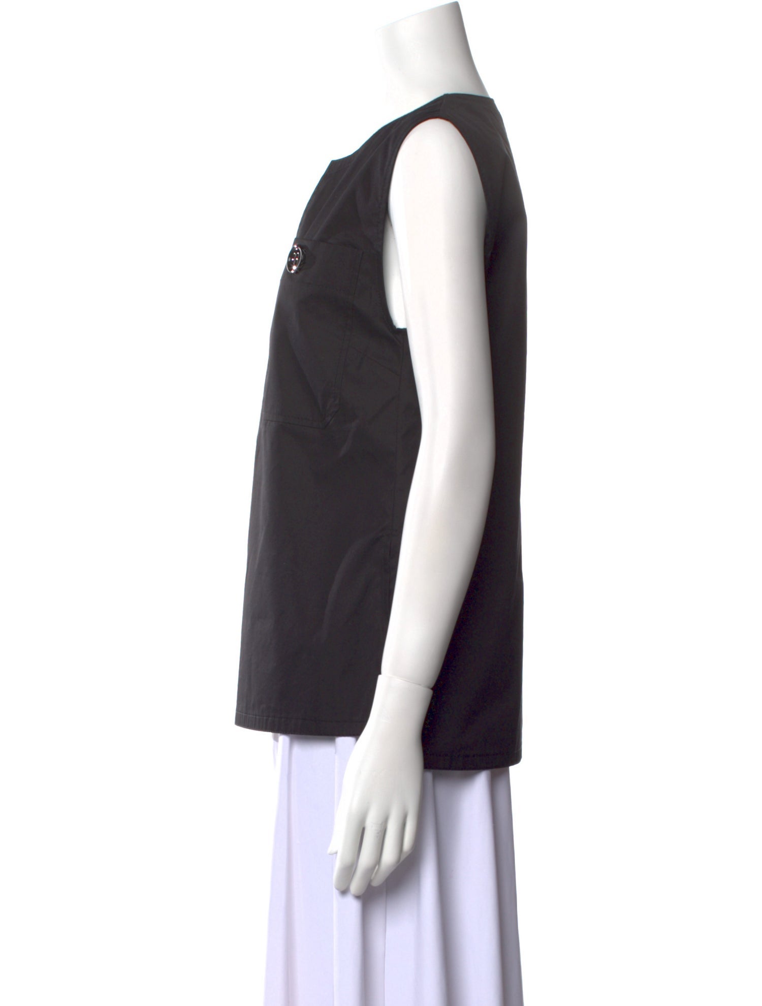 Bottega Veneta V-Neck Sleeveless Top