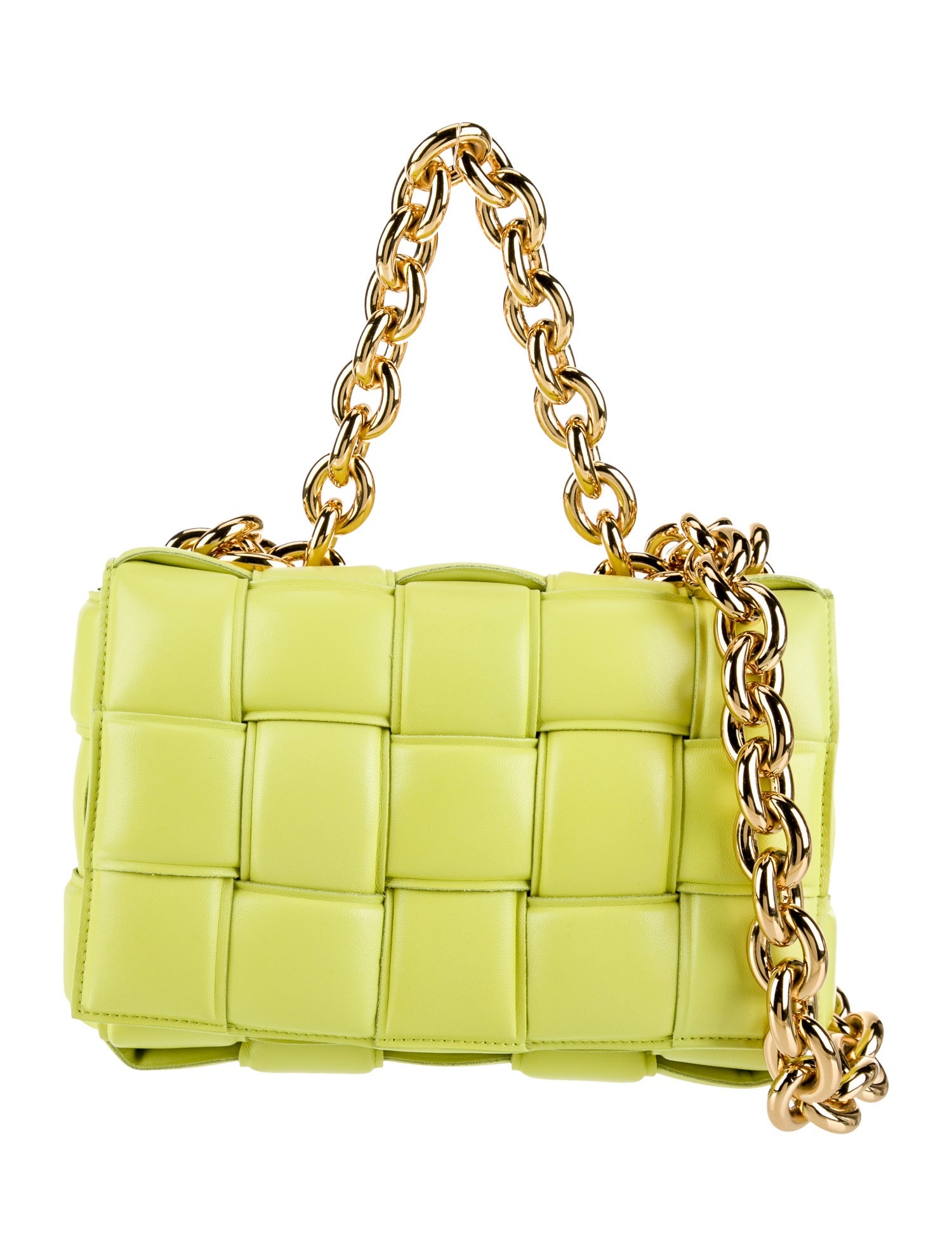 Bottega Veneta Leather Chain Padded Cassette