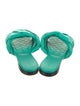 Bottega Veneta Intrecciato Weave Leather Slides