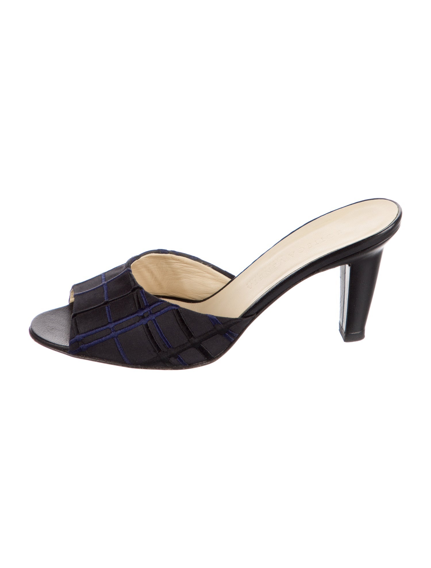 Bottega Veneta Embroidered Accent Slides