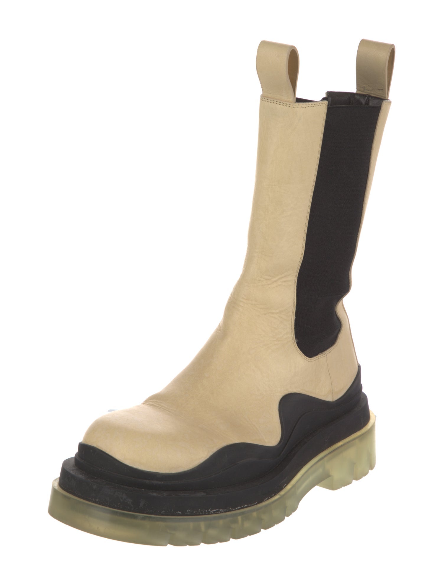 Bottega Veneta Leather Chelsea Boots