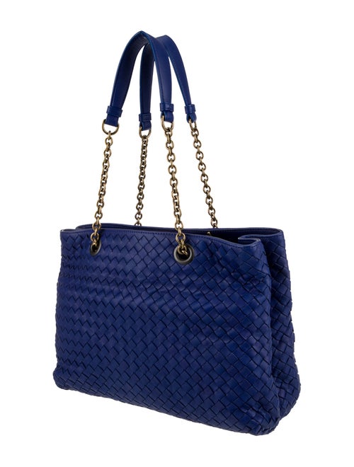 Bottega Veneta Intrecciato Chain Tote Medium