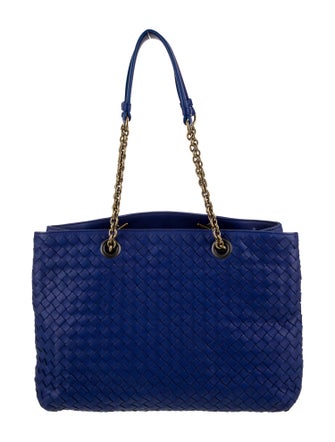 Bottega Veneta Intrecciato Chain Tote Medium