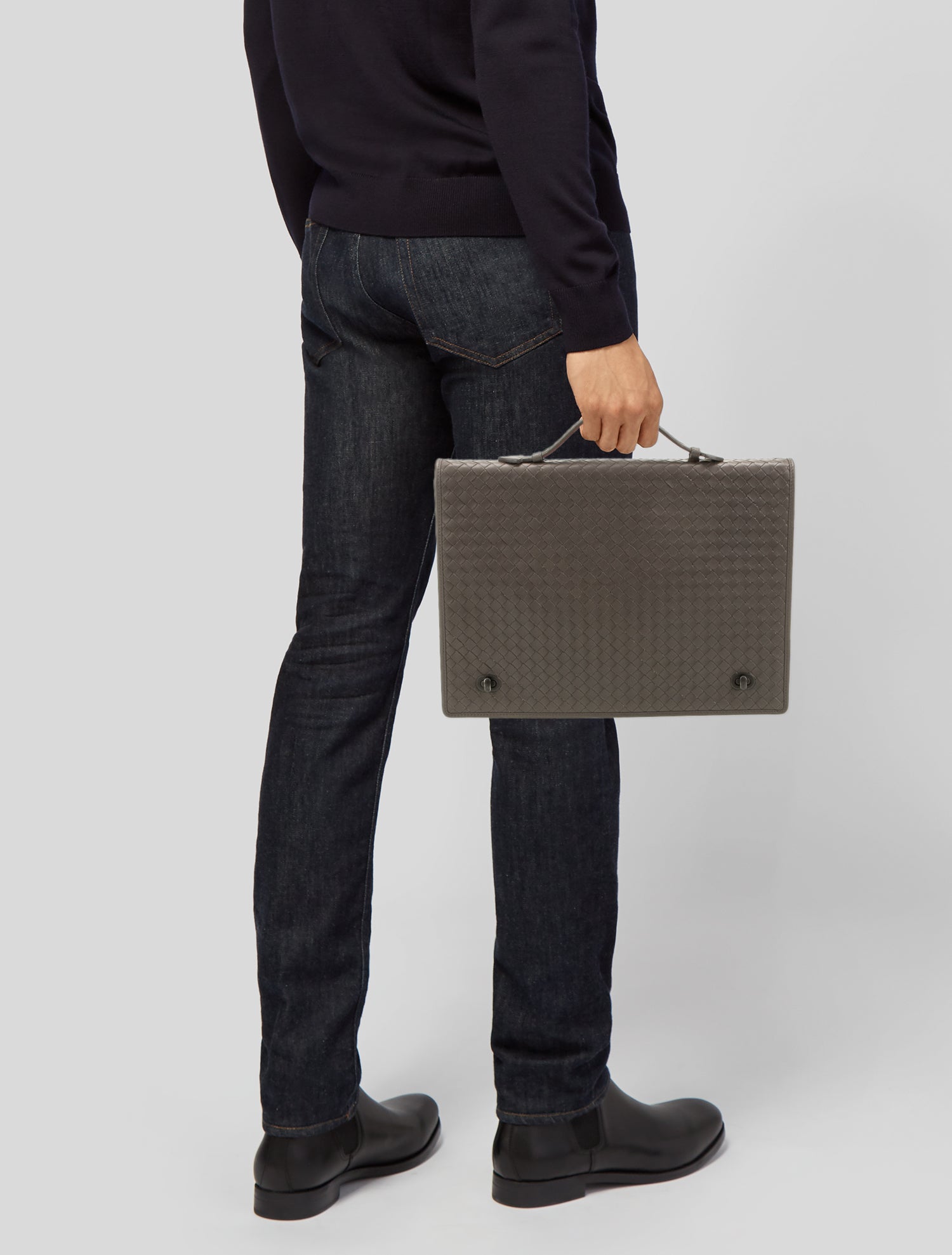 Bottega Veneta Intrecciato Briefcase