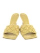 Bottega Veneta Quilted Pattern Leather Slides