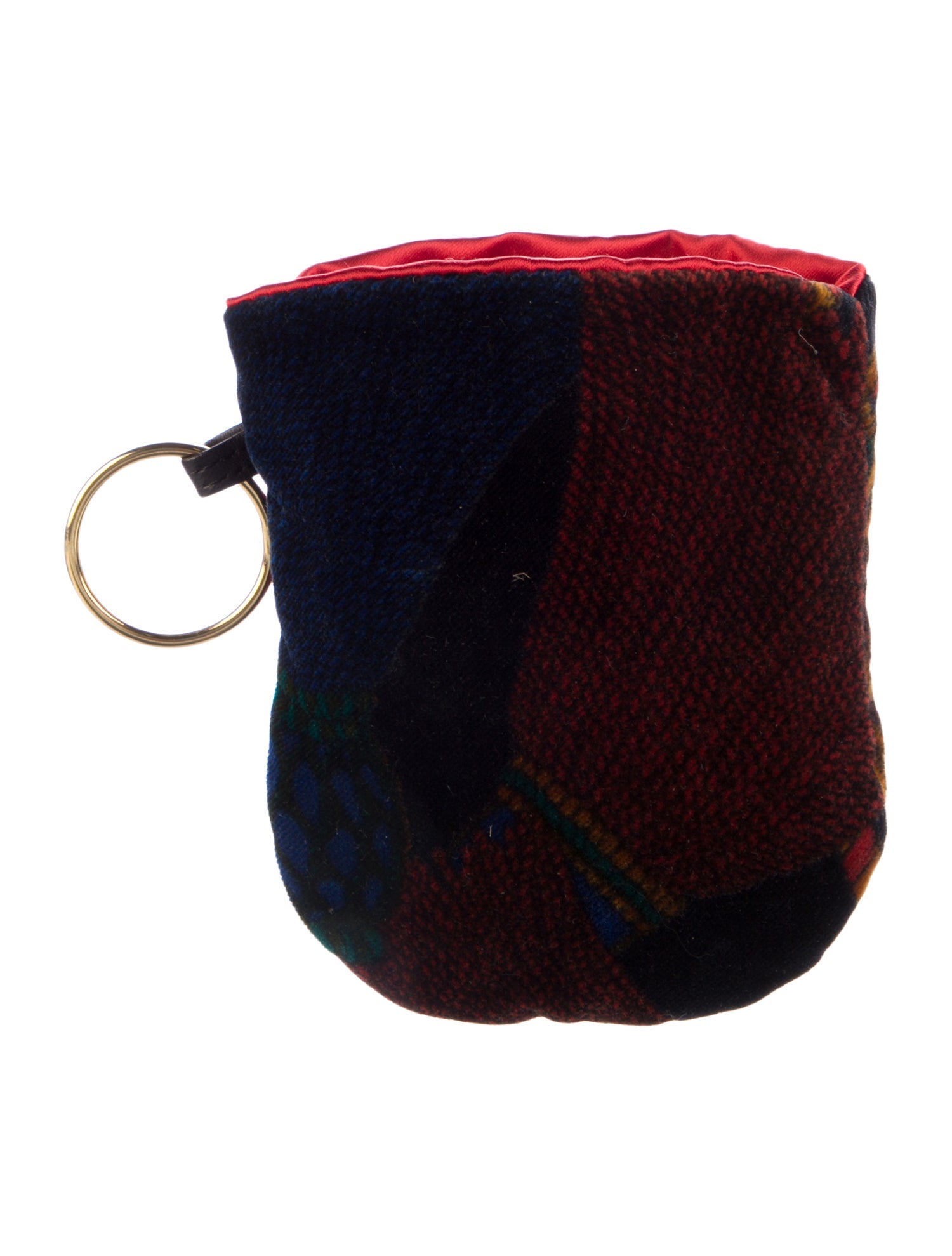 Bottega Veneta Vintage Velvet Pouch