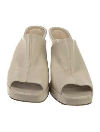 Bottega Veneta Leather Slides