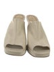 Bottega Veneta Leather Slides
