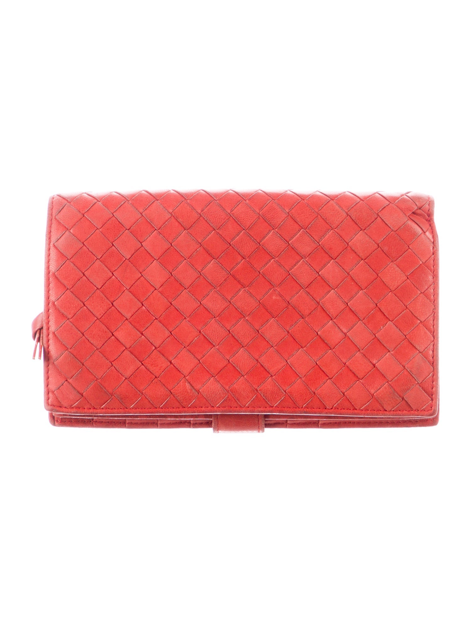 Bottega Veneta Vintage Intrecciato Weave Bifold Wallet