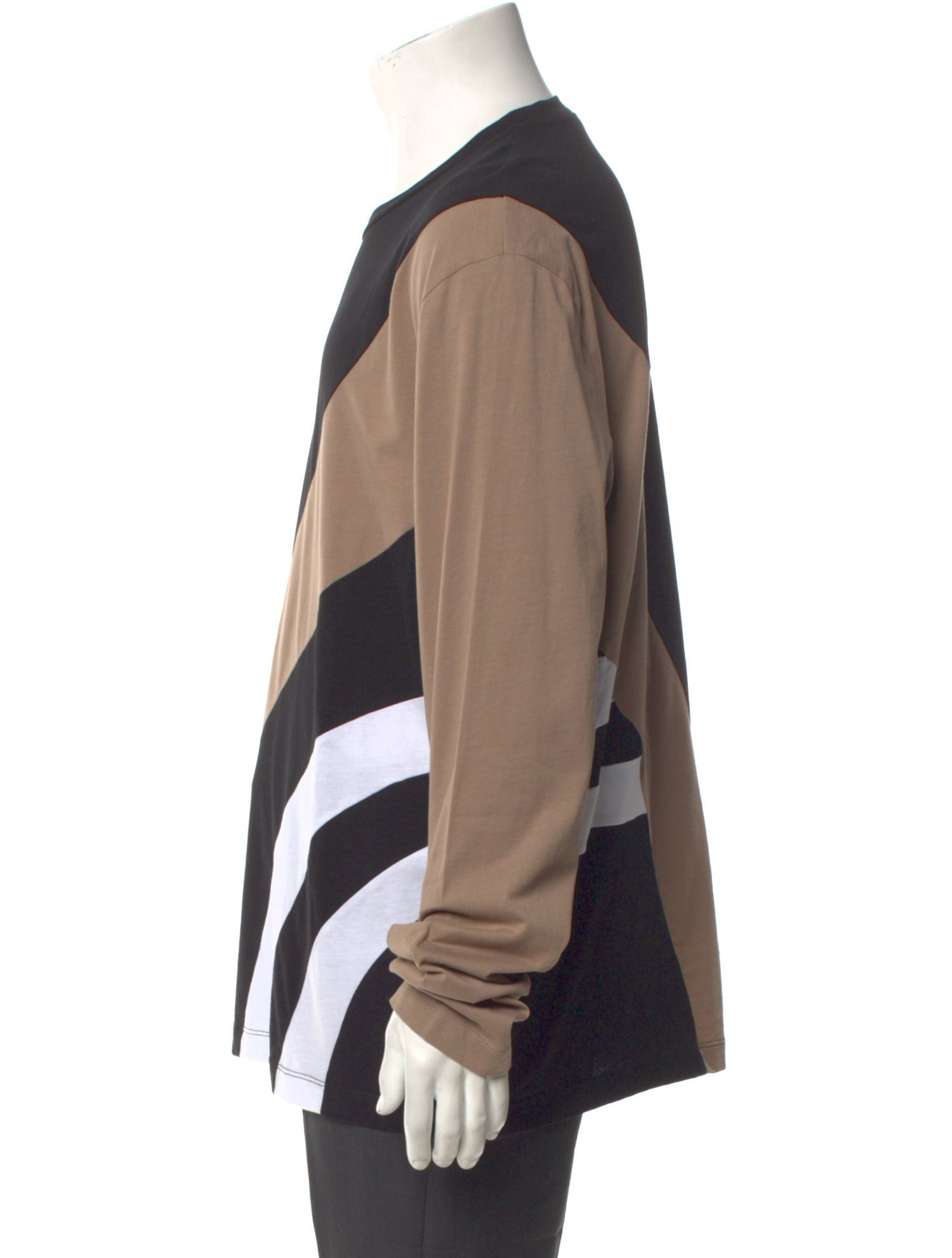 Bottega Veneta Striped Scoop Neck T-Shirt