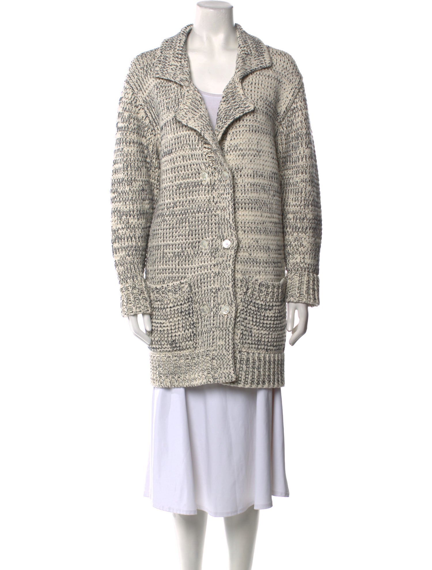 Bottega Veneta Tweed Pattern Sweater