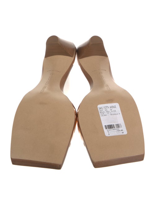 Bottega Veneta Intrecciato Weave Leather Slides