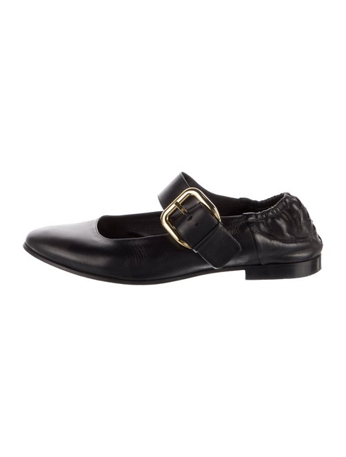 Bottega Veneta Leather Mary Jane Flats