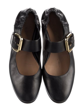 Bottega Veneta Leather Mary Jane Flats