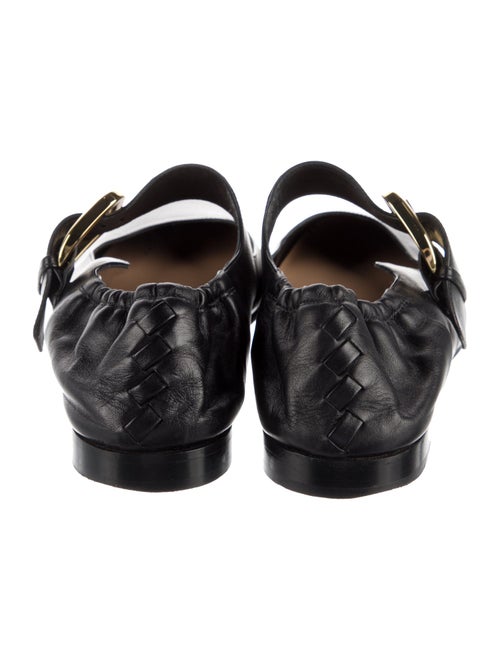 Bottega Veneta Leather Mary Jane Flats