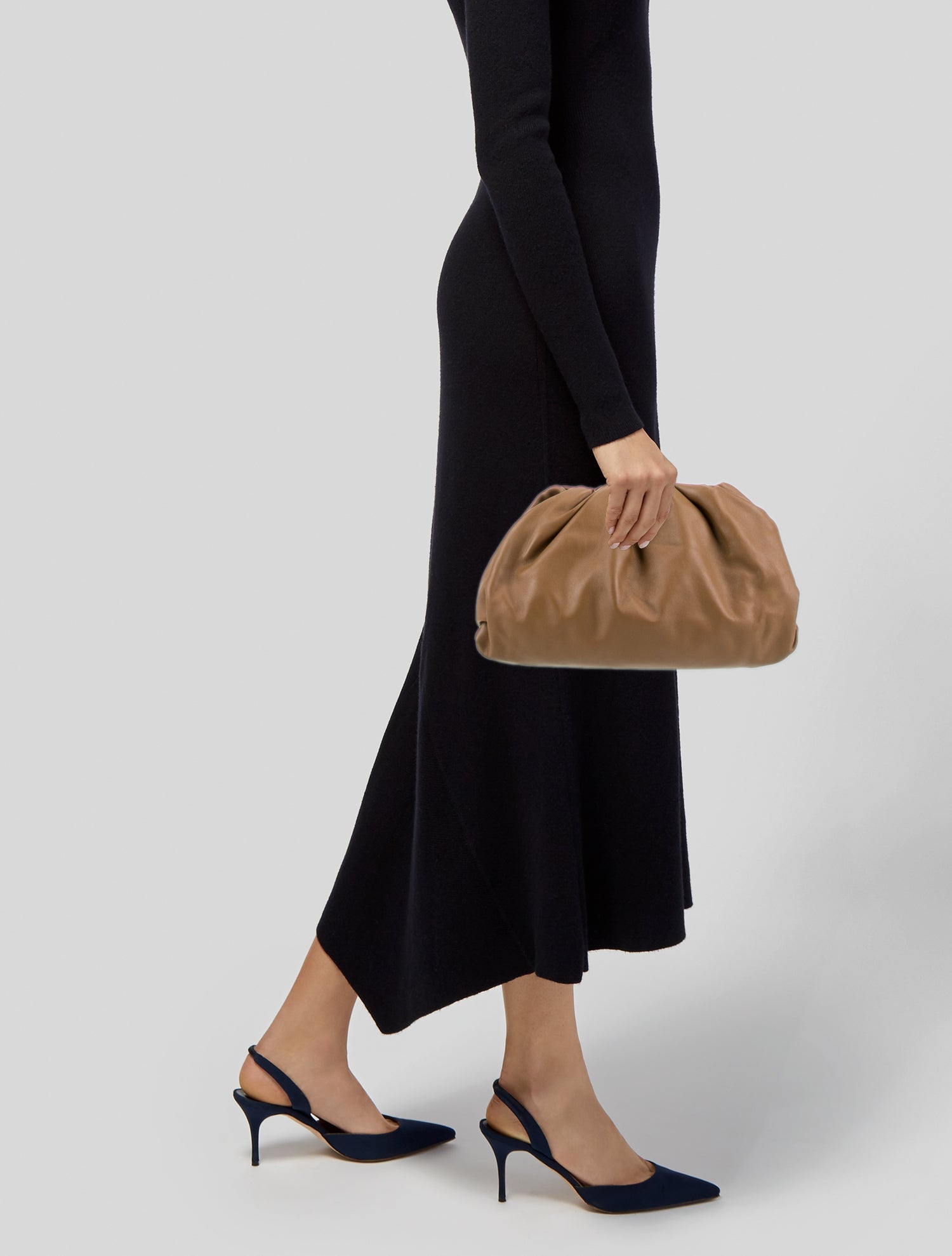 Bottega Veneta Leather The Pouch
