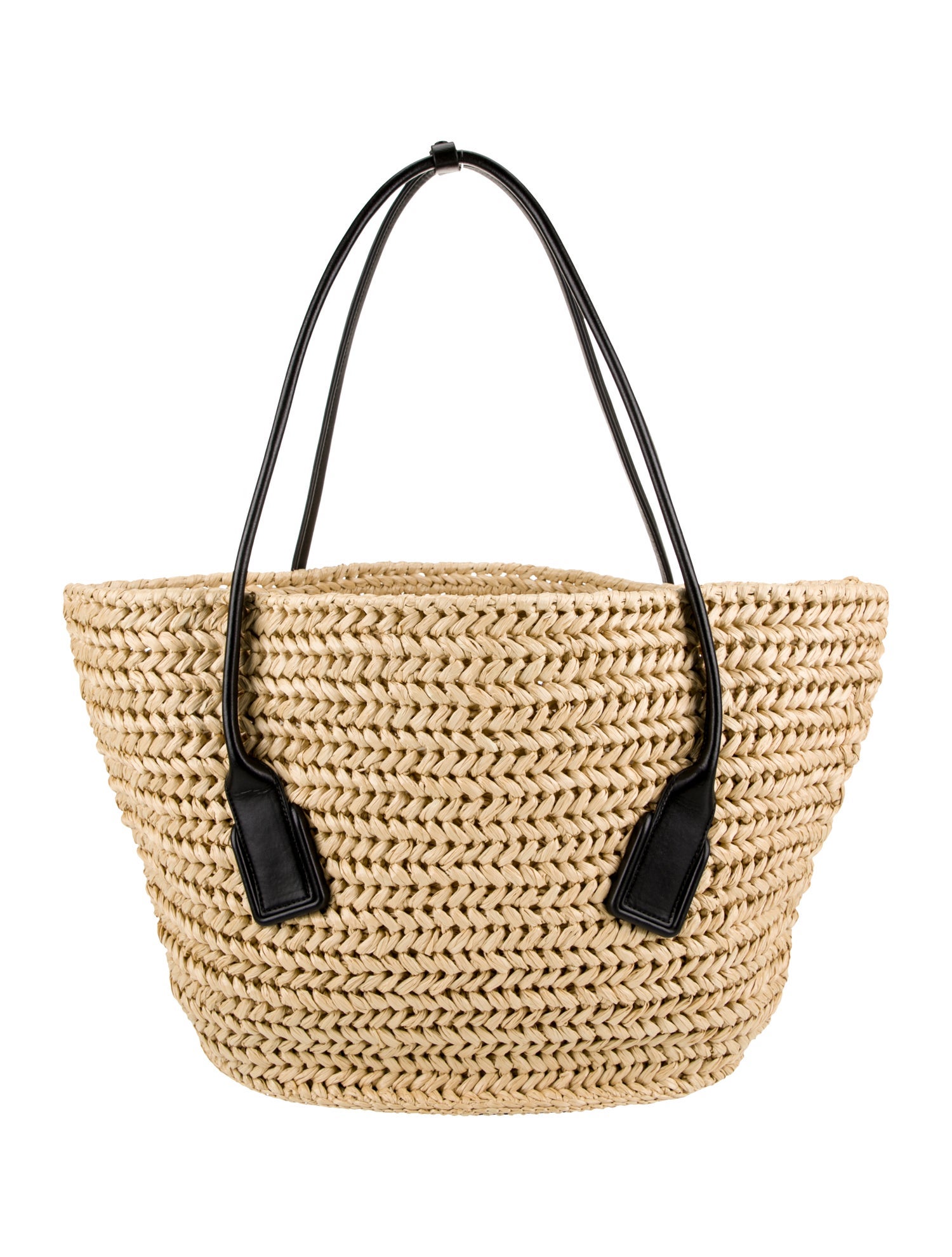 Bottega Veneta Raffia Arco Large