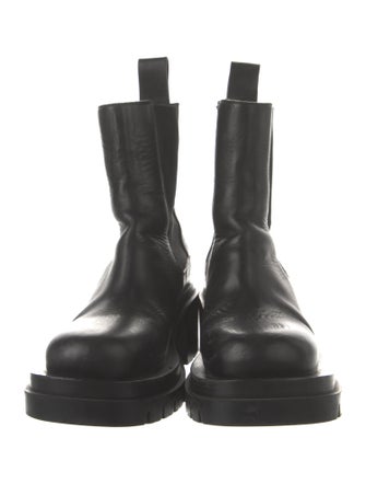 Bottega Veneta Leather Combat Boots
