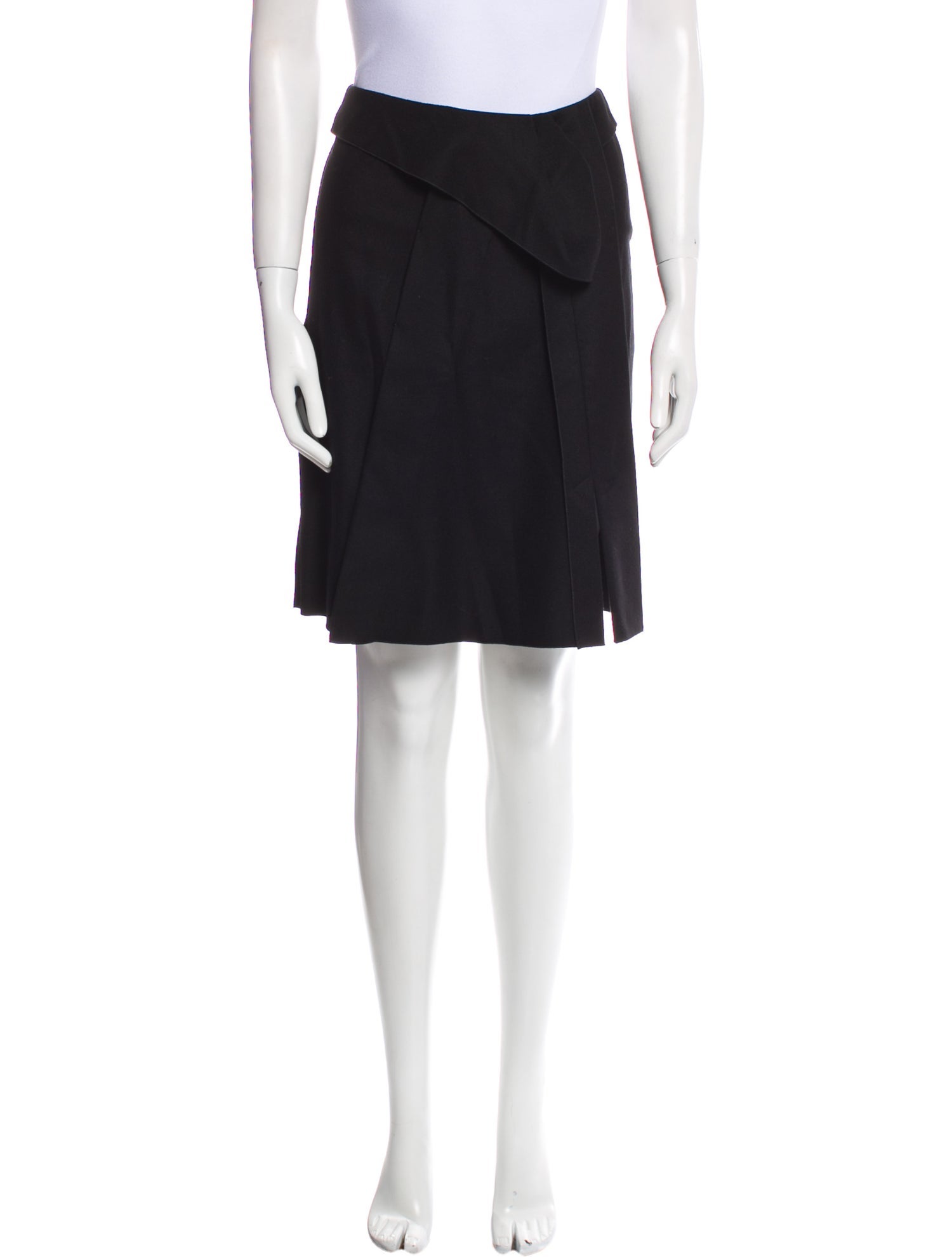 Bottega Veneta Cashmere Knee-Length Skirt