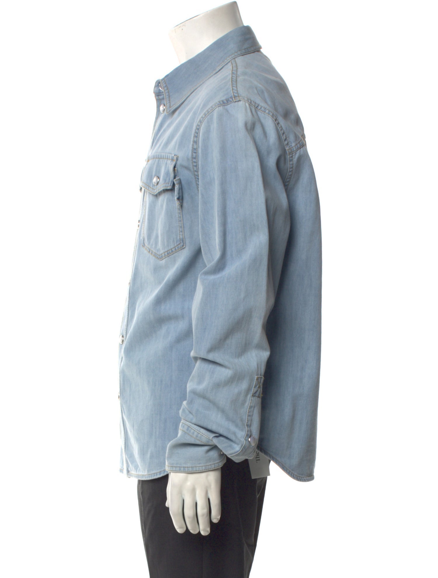 Bottega Veneta Long Sleeve Denim Shirt w/ Tags