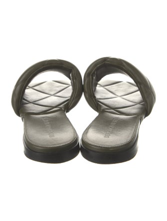 Bottega Veneta Leather Slides