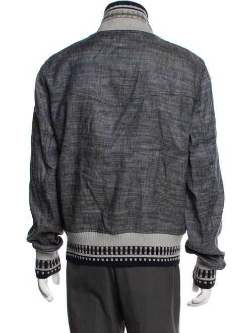 Bottega Veneta Linen Bomber Jacket