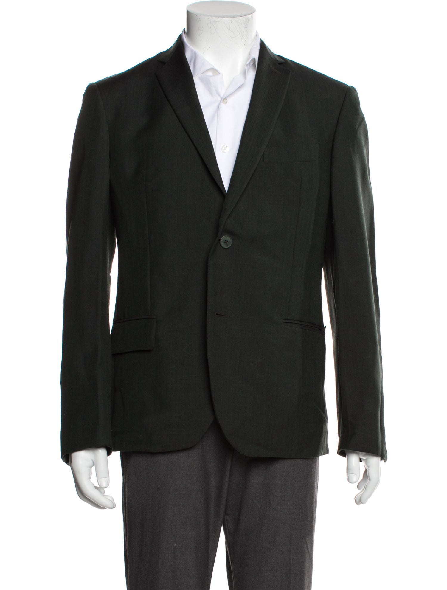 Bottega Veneta Leather Trim Embellishment Blazer