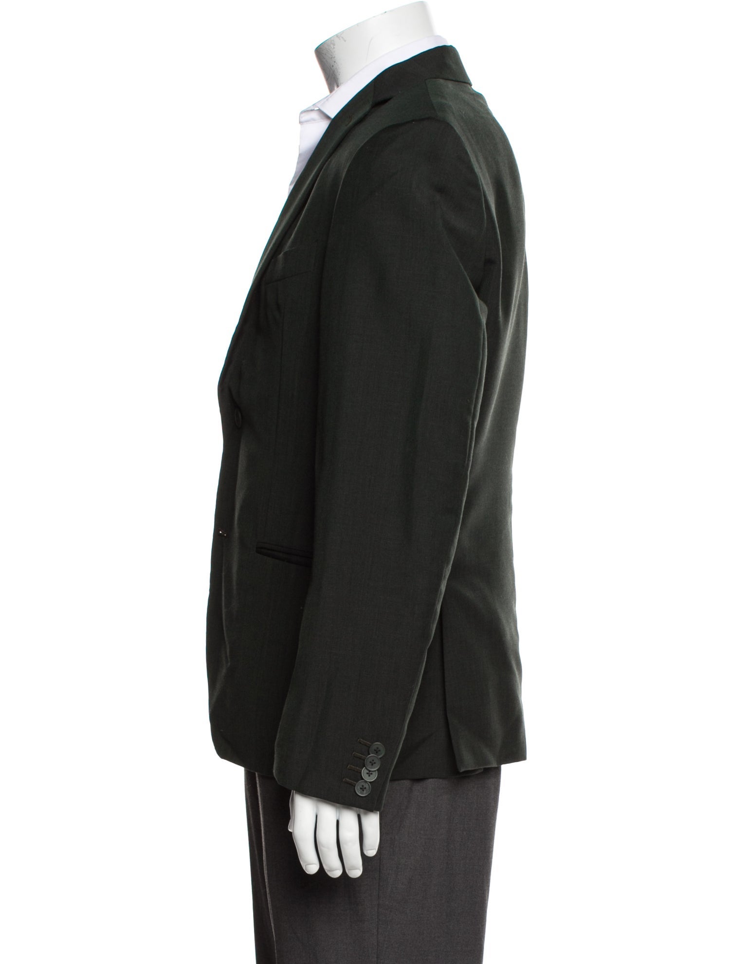 Bottega Veneta Leather Trim Embellishment Blazer