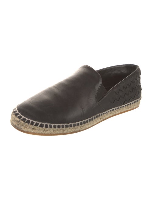 Bottega Veneta Intrecciato Weave Leather Espadrilles