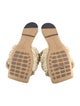 Bottega Veneta Intrecciato Weave Raffia Slides
