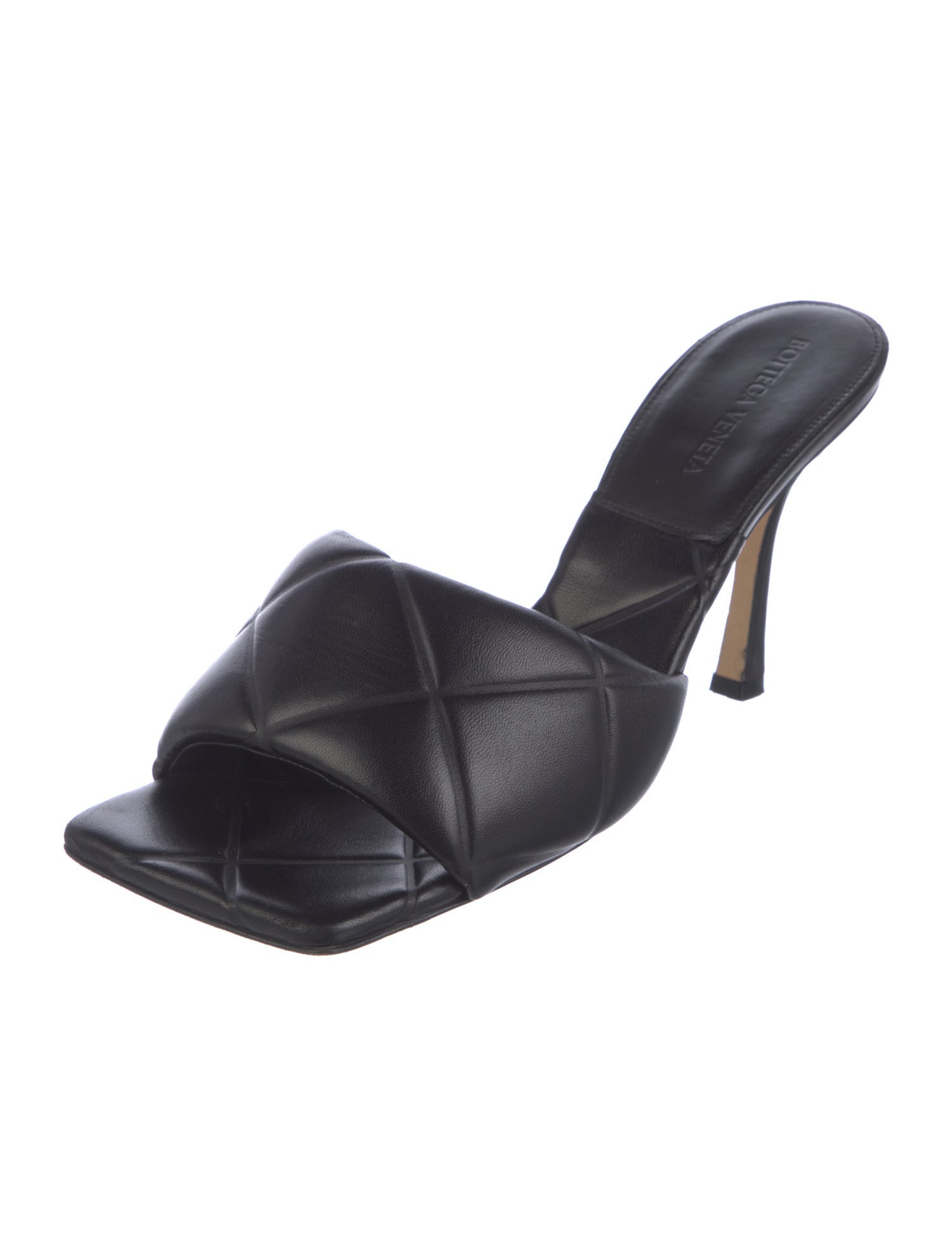 Bottega Veneta Leather Slides