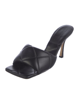 Bottega Veneta Leather Slides