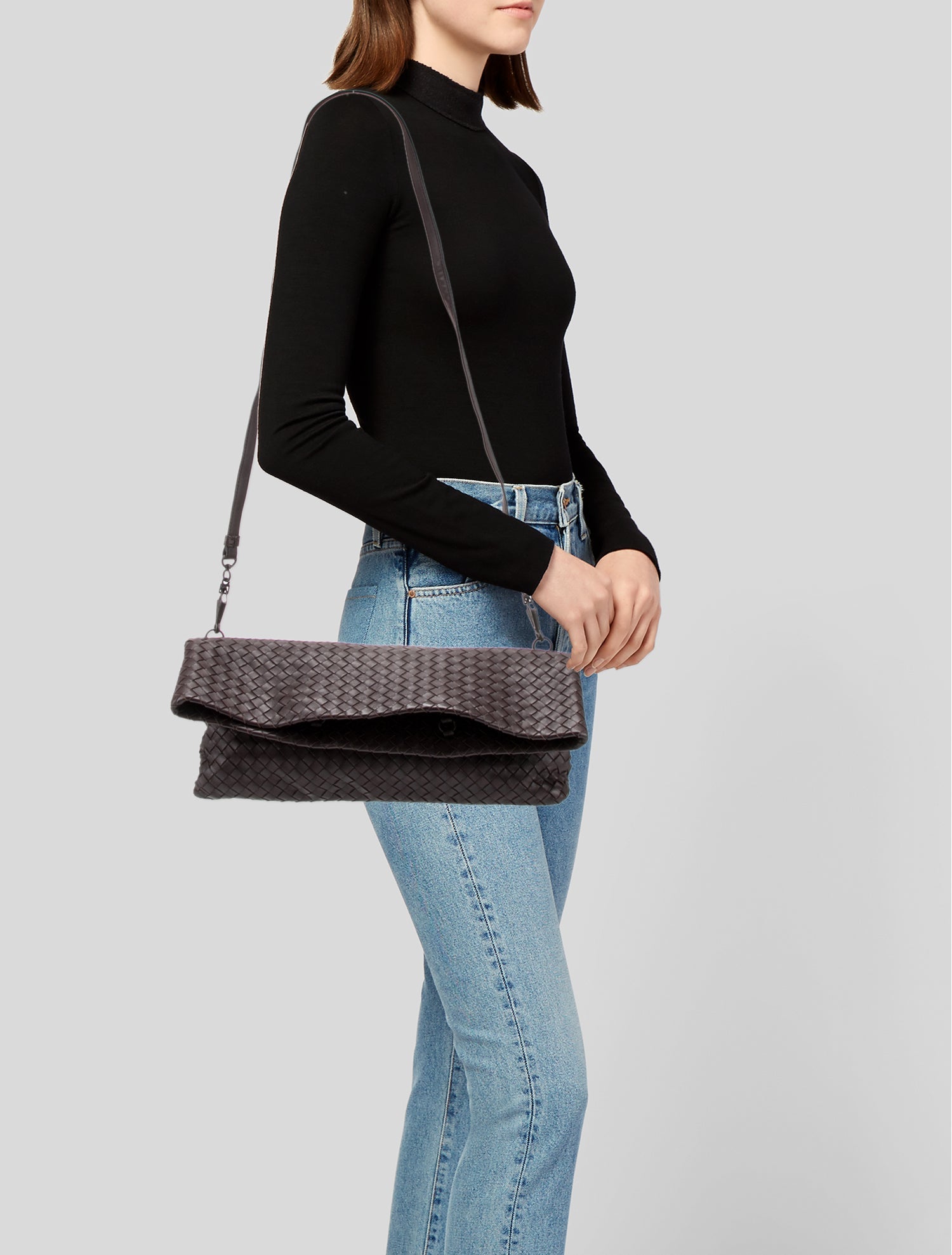 Bottega Veneta Intrecciato Messenger Bag