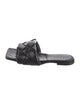 Bottega Veneta Intrecciato Weave Leather Slides