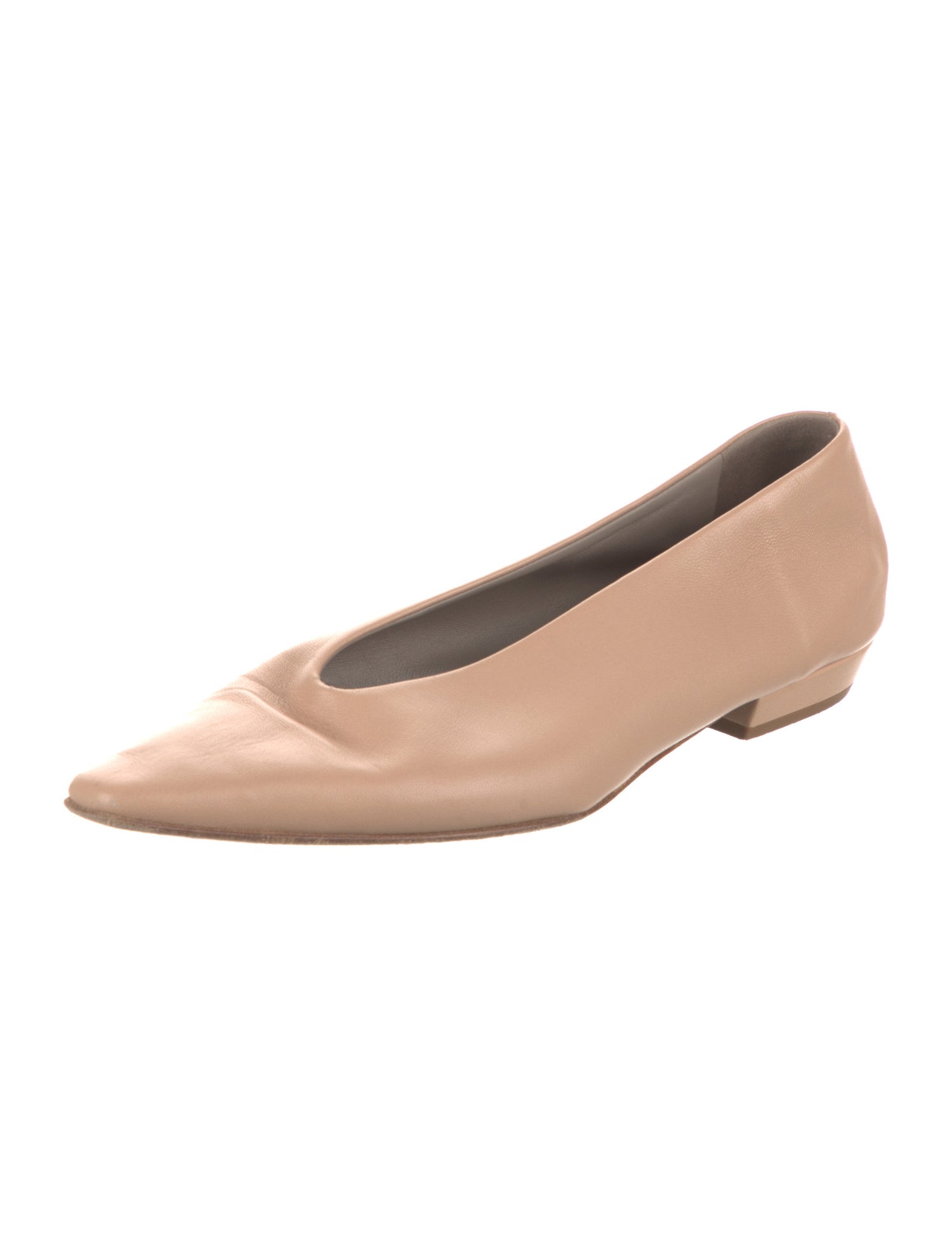 Bottega Veneta Leather Ballet Flats