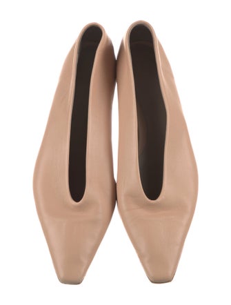 Bottega Veneta Leather Ballet Flats
