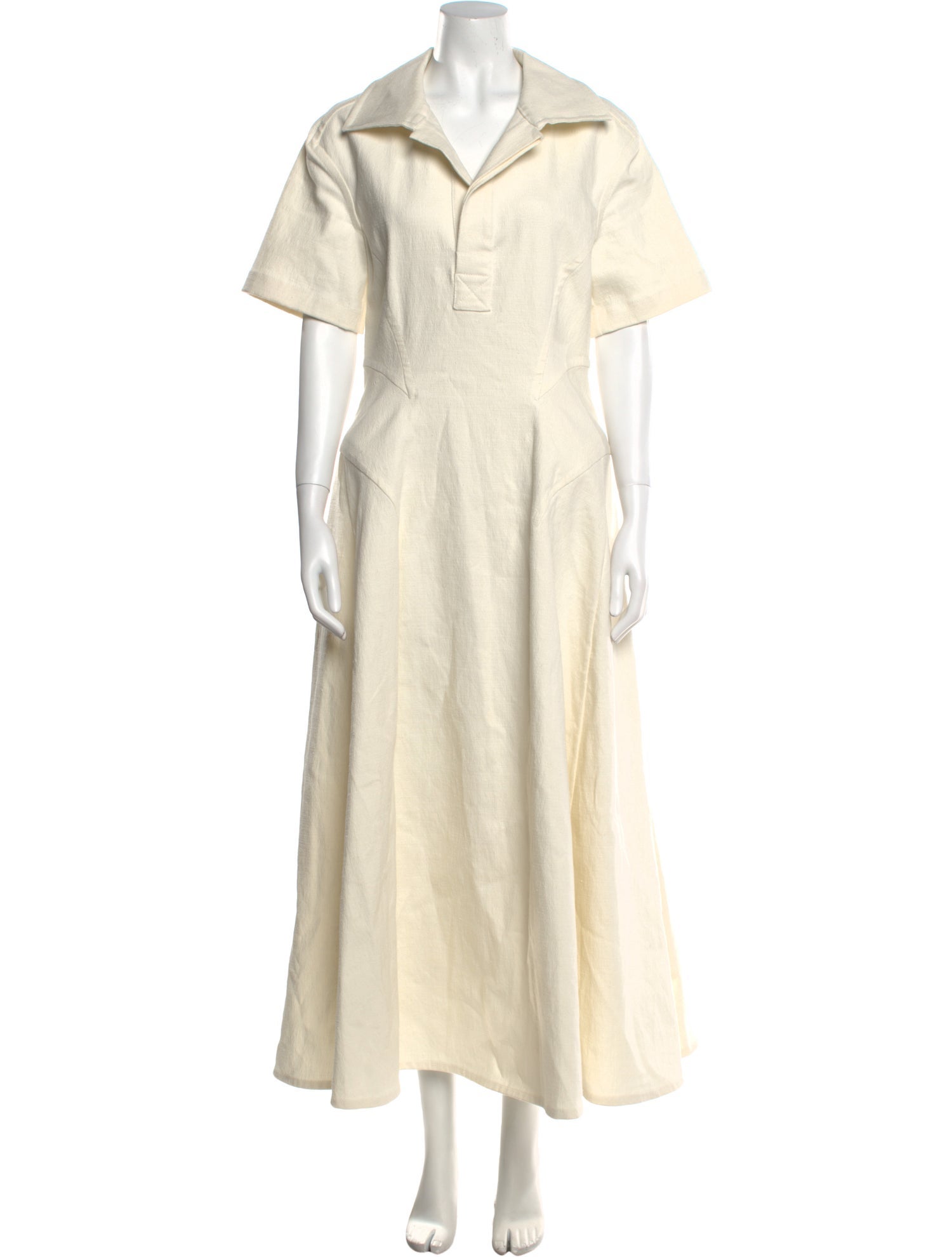 Bottega Veneta Linen Long Dress