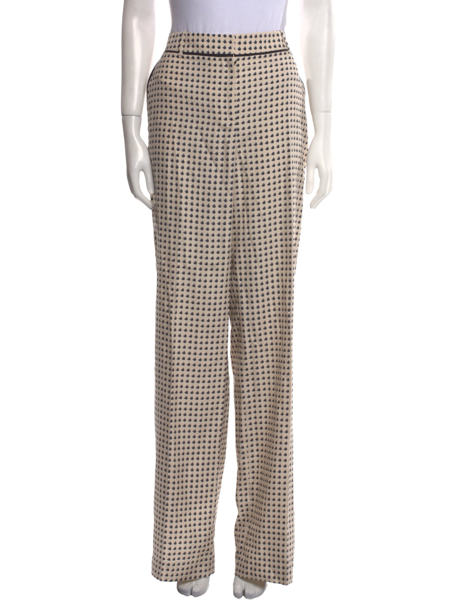 Bottega Veneta Silk Wide Leg Pants